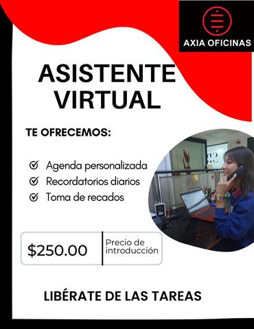 $250 : ¿AXIA OFICINAS CON ASISTENTE? image 1