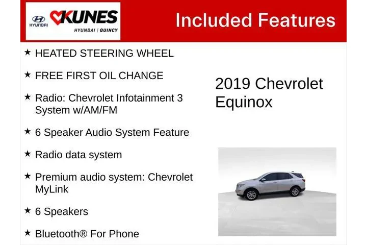 $16725 : Chevrolet Equinox 2019 4x4 L image 3