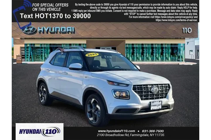 $19995 : Hyundai VENUE 2025 SEL 4dr C image 1