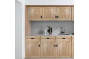 Solid Wood Kitchen Cabinets en Houston
