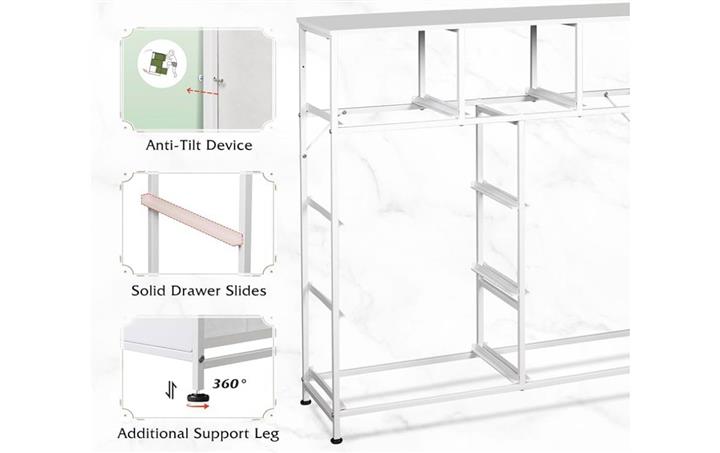 $120 : 9 drawer cabinet image 2