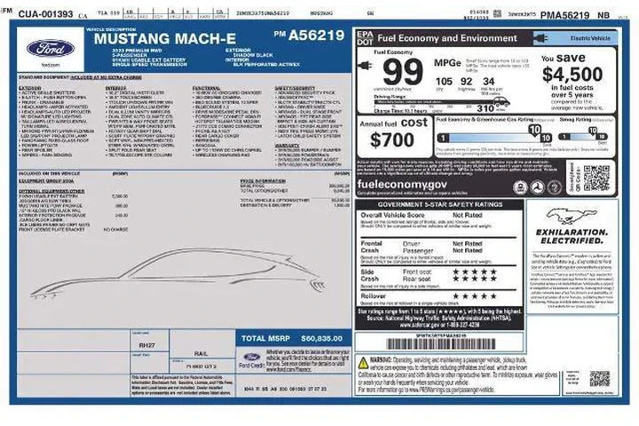 $26200 : Ford Mustang Mach-E 2023 Pre image 3