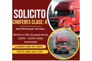 🚚 BUSCAMOS CHOFERES CLASE: A en San Diego
