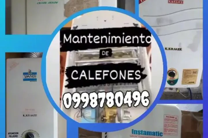 MANTENIMIENTO CALEFONES A GAS image 1