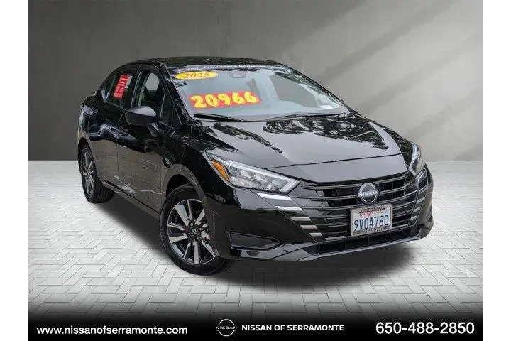 $20966 : Nissan Versa 2025 S 4dr Seda image 1