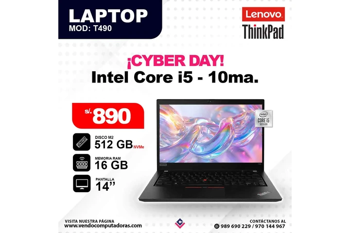 Laptop Intel Core i5 - 10ma. image 3