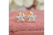 Floral Diamond Earrings en New York