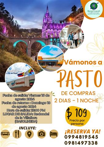 TOUR PASTO IPILAES image 1