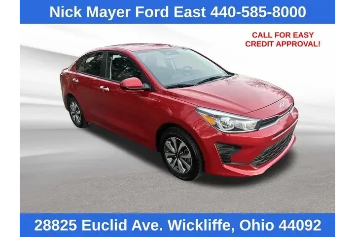 $16213 : Kia Rio 2023 S 4dr Sedan image 1