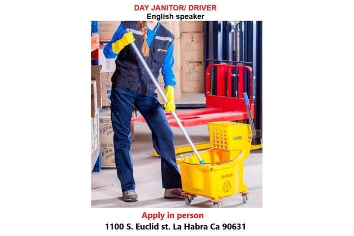 ▶️DAY JANITOR/🚗DRIVER 📍 image 1