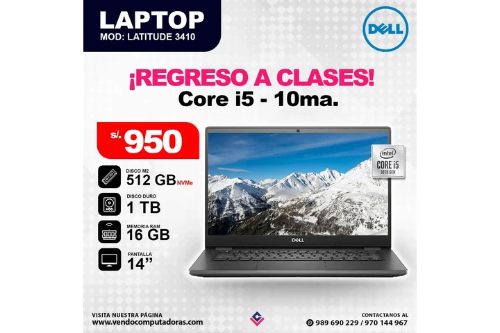 Laptop Intel Core i5 - 10ma. image 2