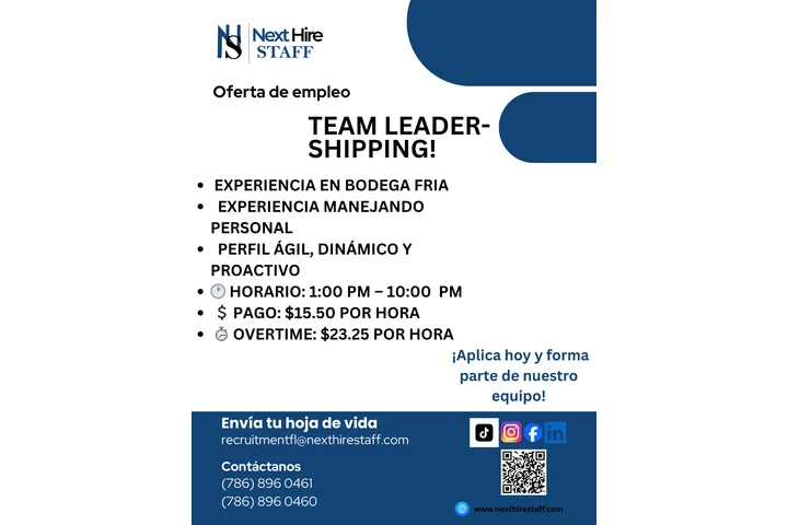 Team Leader Shipping image 1