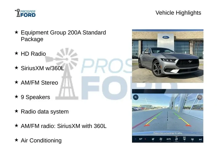 $27595 : Ford Mustang 2024 EcoBoost P image 5