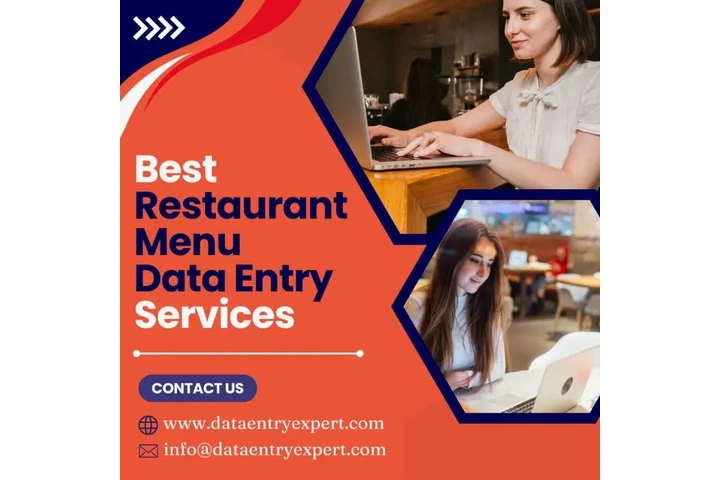 Restaurant Menu Data Entry image 1
