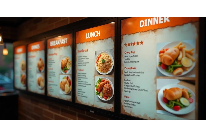 Restaurant Digital Signage image 1