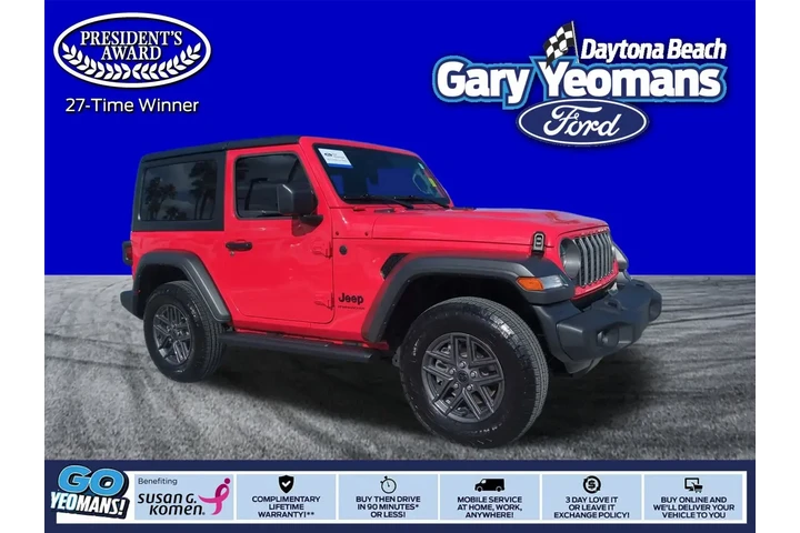 $35628 : Jeep Wrangler 2025 4x4 Sport image 1