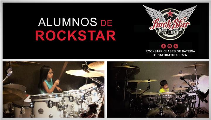 ROCKSTAR CLASES DE BATERIA image 5