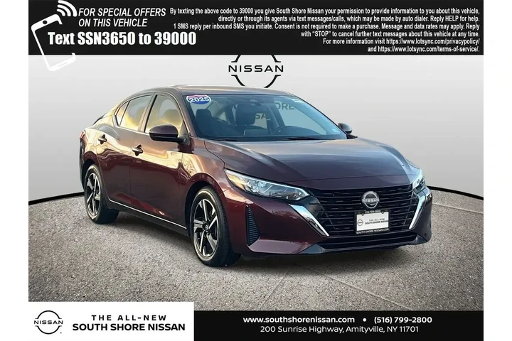 $16565 : Nissan Sentra 2025 SV 4dr Se image 1
