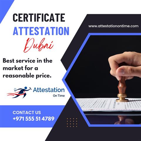 Certificate Attestation in UAE image 1