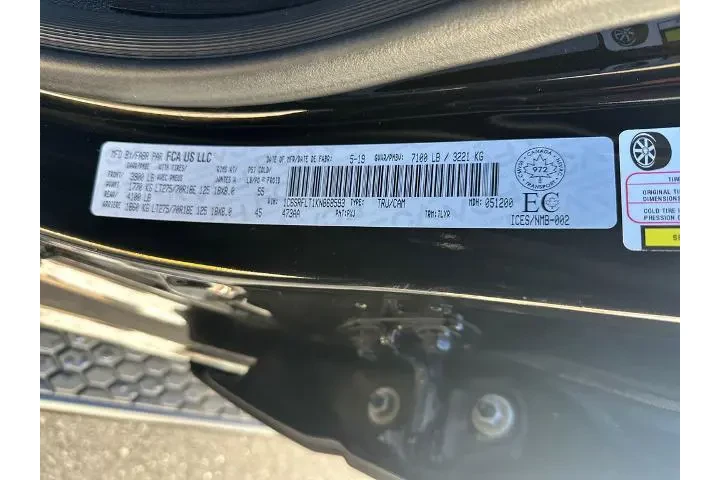 $31715 : Ram 1500 2019 4x4 Rebel 4dr image 10