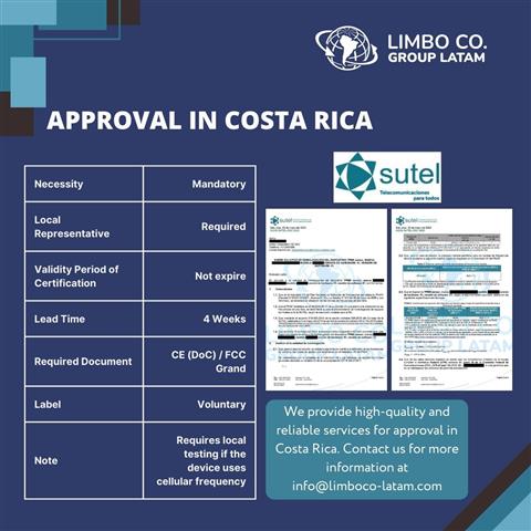 Approval in Costa Rica image 1