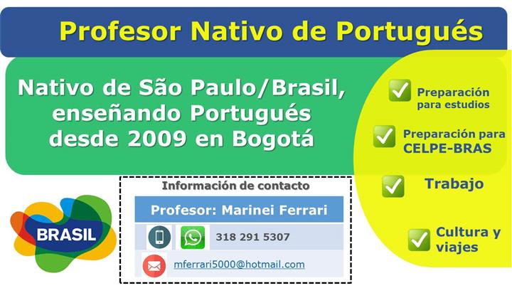 Profesor nativo de portugués image 1
