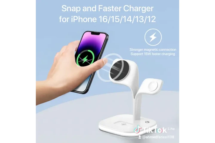 $54 : 5-in-1 Wireless Charging Stati image 2