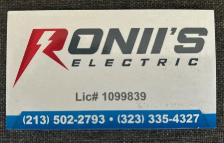 RONIIS ELECTRIC image 1