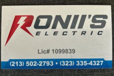 RONIIS ELECTRIC en Los Angeles