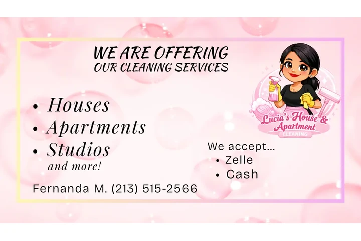 Lucia’s House&Apartment Cleani image 1