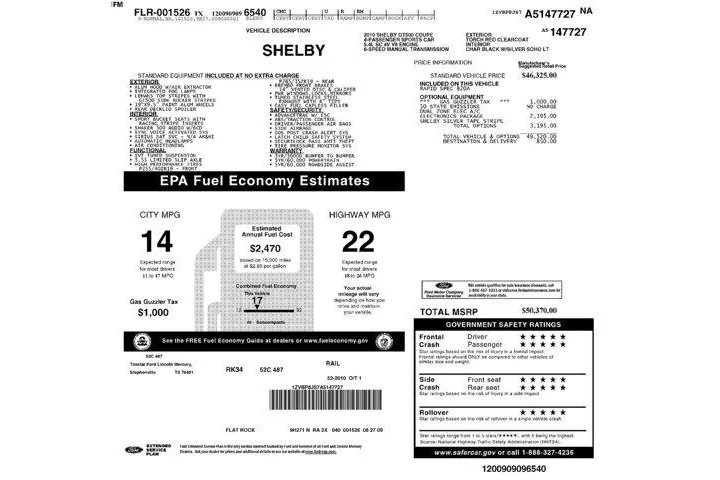 $38778 : Ford Shelby GT500 2010 2dr C image 9