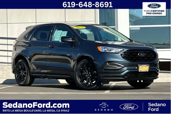 $21900 : Ford Edge 2022 AWD SE 4dr Cr image 1