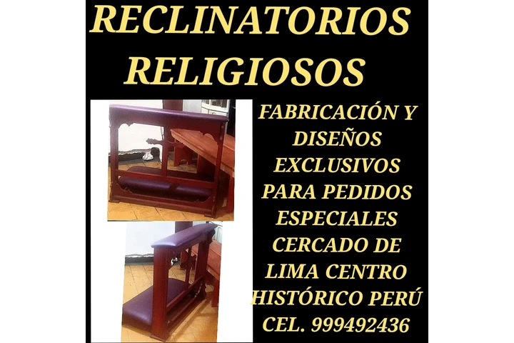 RECLINATORIOS RELIGIOSOS clasi image 2