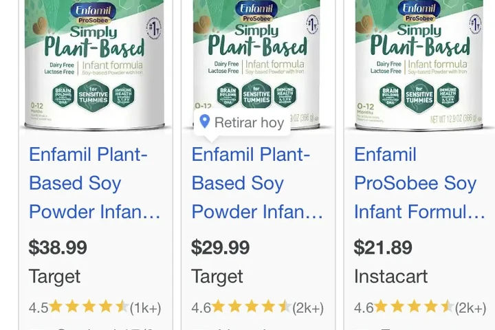 $15 : Enfamil simply plant - Based image 1