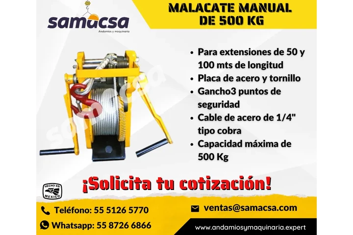 $1 : Malacate Manual, Samacsa image 1