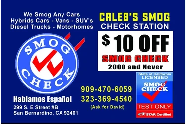 SMOG CHECK STATION en San Bernardino