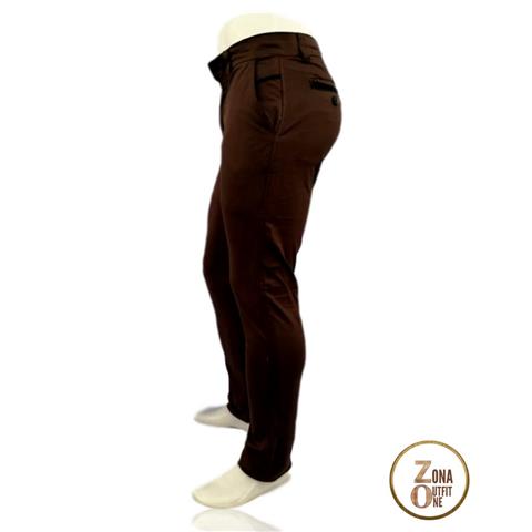 Pantalon Dril Slim Fit Hombre image 4