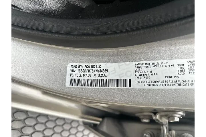 $32587 : Ram 1500 2022 4x4 Big Horn 4 image 9