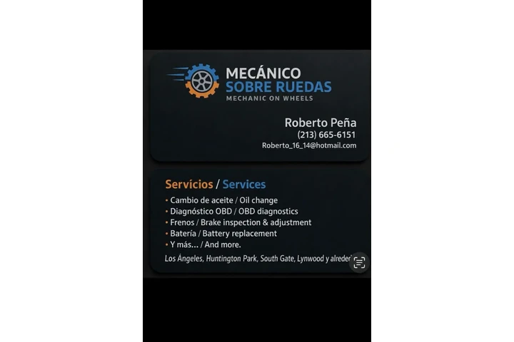 Mecánico Sobre Ruedas image 1