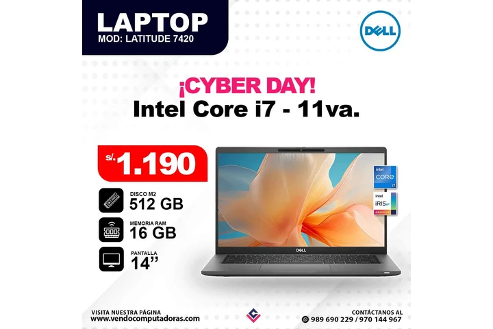 Laptop  Intel Core i7 - 11va. image 4