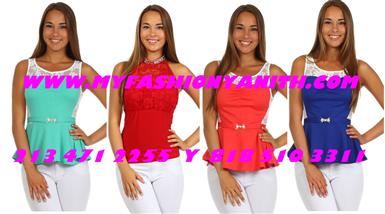 $12 : BLUSAS FASHION POR MAYOREO image 1