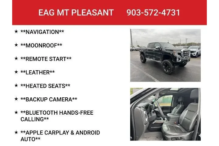 $35425 : GMC Sierra 1500 2020 4x4 SLT image 4