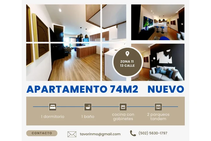 $119900 : Apartamento nuevo zona 11 image 1