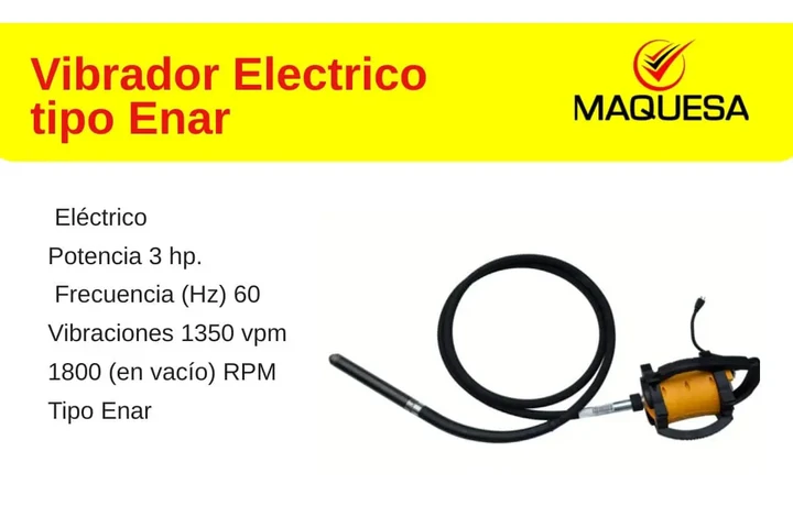 $800 : Vibrador elect. para concreto image 1