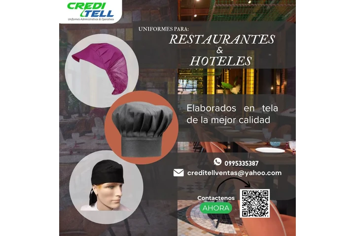 $1 : Cofias para uniformes de resta image 1