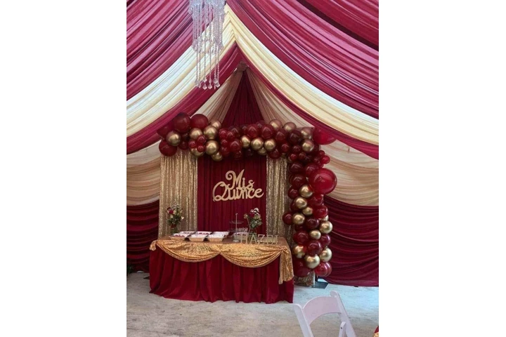 Carpas decoradas arcosdeglobos image 5