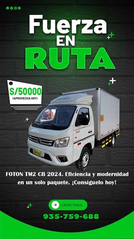 $50000 : Foton TM2 CB 2024 image 1