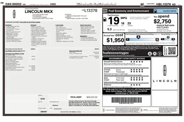 $14470 : Lincoln MKX 2017 AWD Select image 2