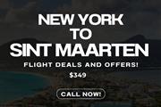 New York to St Maarten Flight en New York