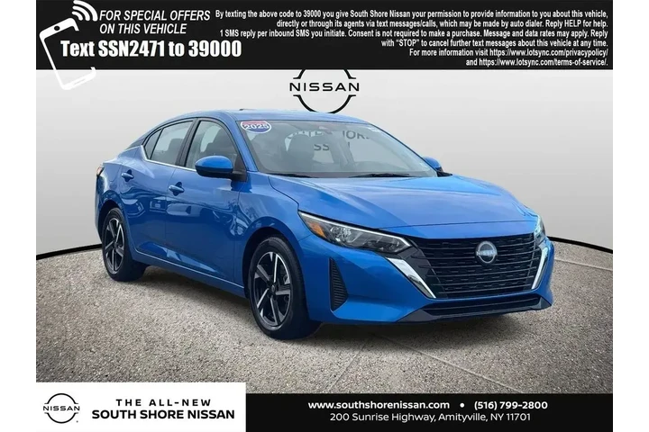 $15885 : Nissan Sentra 2025 SV 4dr Se image 1